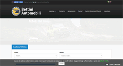 Desktop Screenshot of bettiniautomobili.it