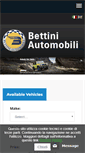 Mobile Screenshot of bettiniautomobili.it